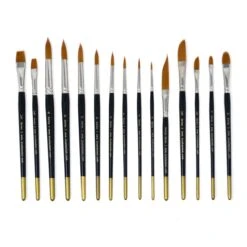 Brushes4Art Classic Watercolour Collection 15 Piece Paint Brush Set