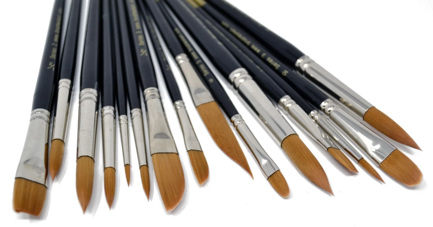 Brushes4Art Classic Watercolour Collection 15 Piece Paint Brush Set 3 Brushes4Art Classic Watercolour Collection 15 Piece Paint Brush Set - Image 3