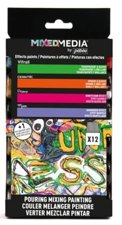 Pebeo Mixed Media Discovery Set 12 X 20ml