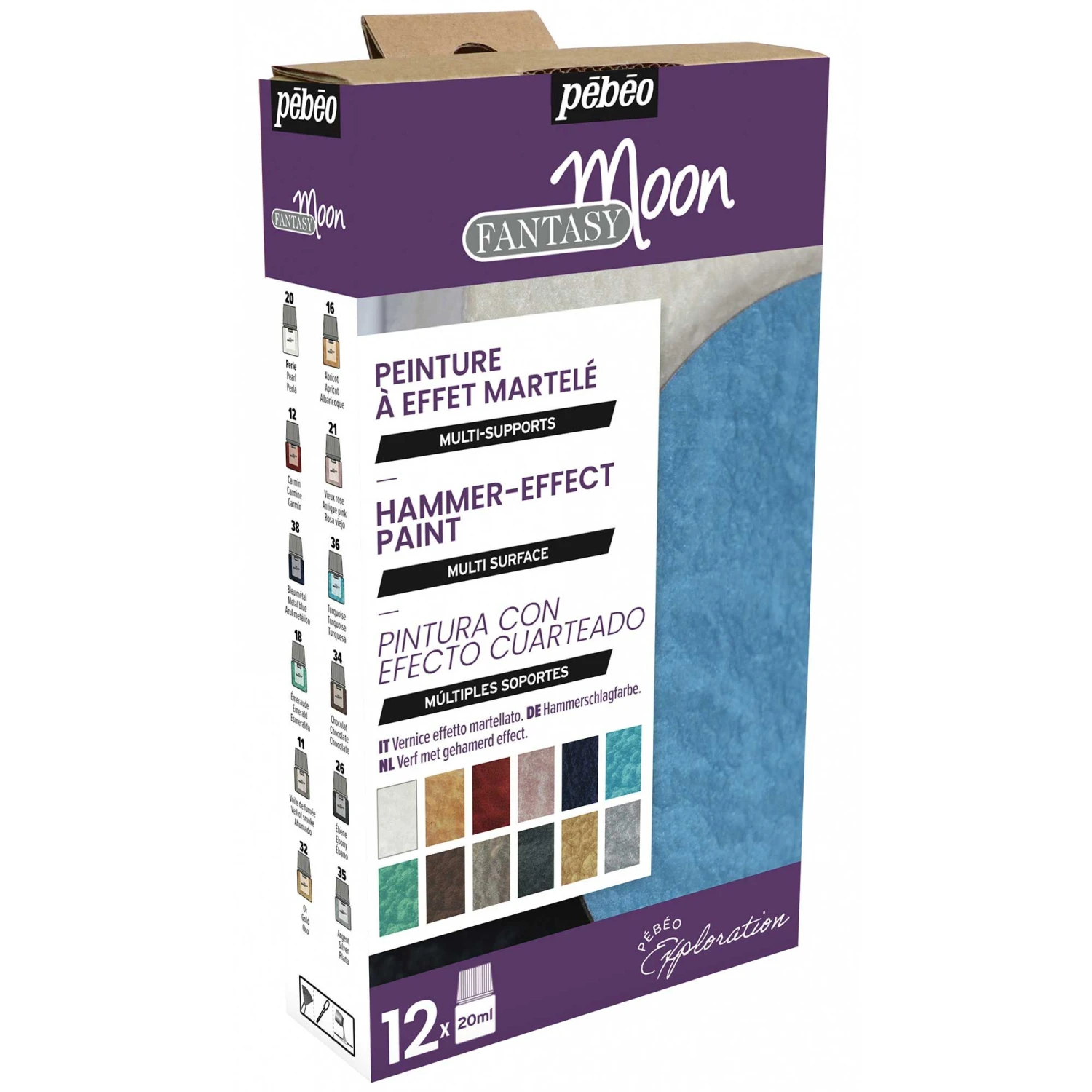 Pebeo Fantasy Moon Exploration Set 12 X 20ml 2 Pebeo Fantasy Moon Exploration Set 12 X 20ml - Image 2