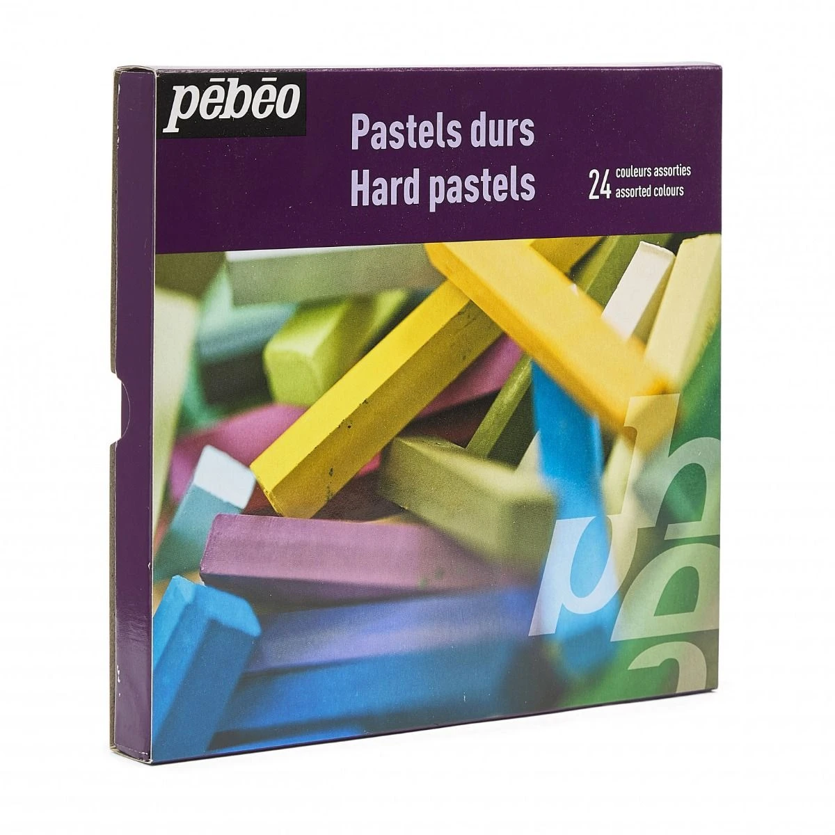 Pebeo Hard Pastels Set Of 24 Assorted Colours 1 Pebeo Hard Pastels Set Of 24 Assorted Colours
