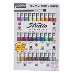 Pebeo Studio Acrylic Set 30 X 20ml