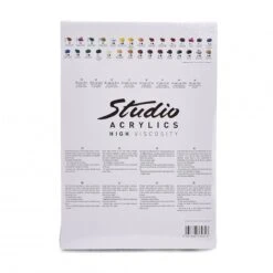 Pebeo Studio Acrylic Set 30 X 20ml -Pencils Artists 1000557 b
