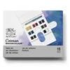 Winsor & Newton Cotman Watercolour Half Pan Field Set 15pc