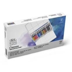 Winsor & Newton Cotman Watercolour Tube Travel Set -Pencils Artists 1000715 b