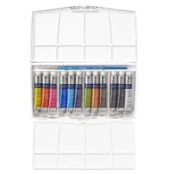 Winsor & Newton Cotman Watercolour Tube Travel Set -Pencils Artists 1000715 c