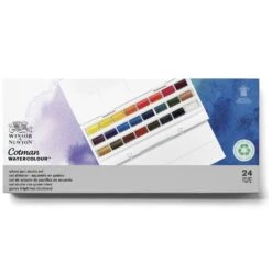 Winsor & Newton Cotman Watercolour Studio Set 24 Whole Pans