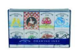 Winsor & Newton Drawing Inks Henry Collection 8 X 14ml