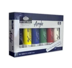 Royal & Langnickel Artist Acrylic Paint 6 X 120ml