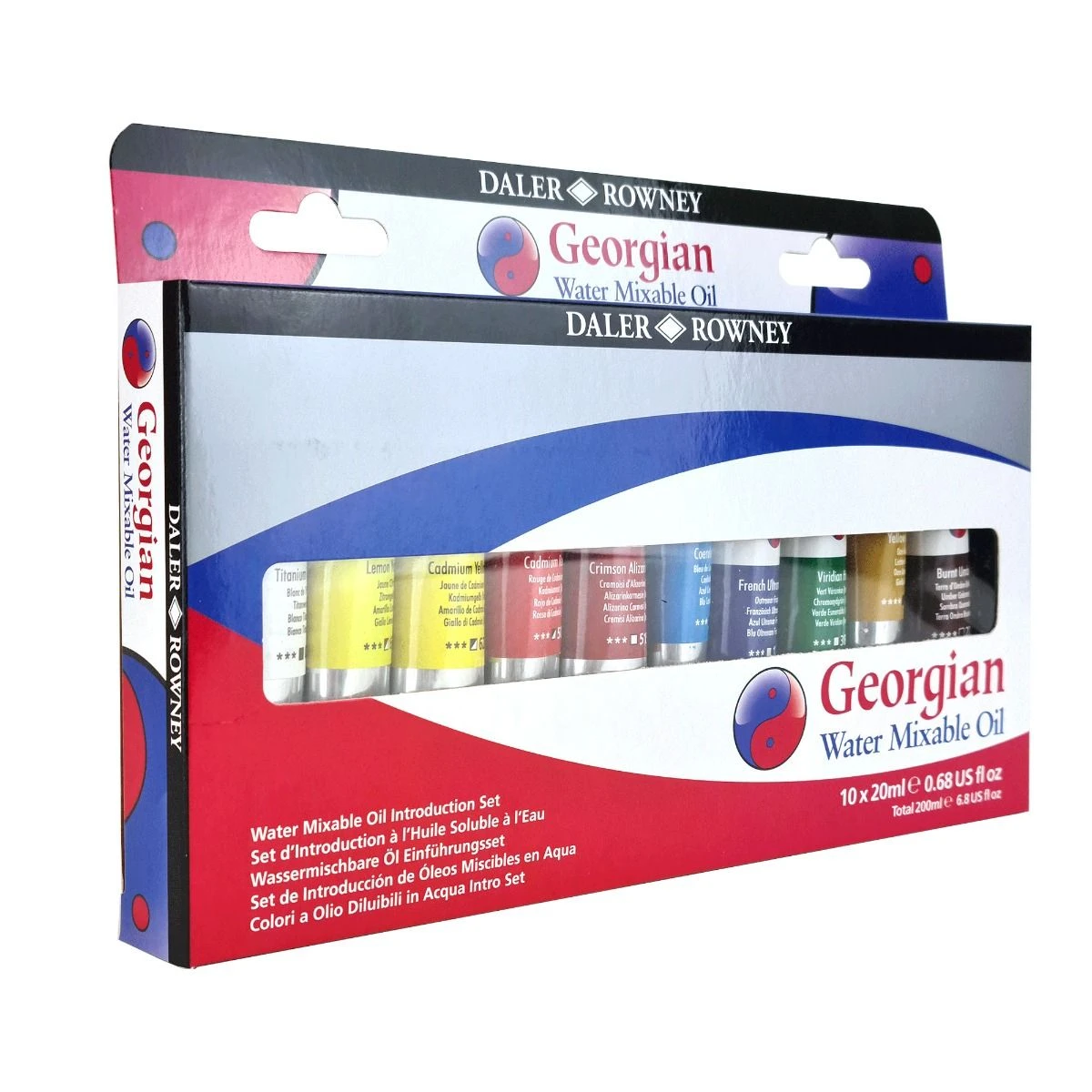 Daler-Rowney Daler Rowney Georgian Water Mixable Oil Introduction Set 10 X 20ml 3 Daler-Rowney Daler Rowney Georgian Water Mixable Oil Introduction Set 10 X 20ml - Image 3