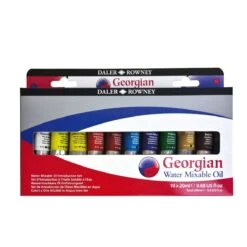 Daler-Rowney Daler Rowney Georgian Water Mixable Oil Introduction Set 10 X 20ml