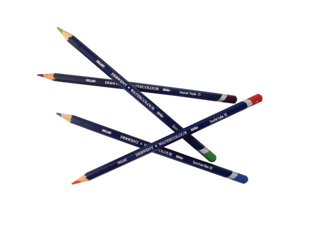 Derwent Watercolour Pencils 12 Tin 3 Derwent Watercolour Pencils 12 Tin - Image 3