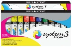 Daler-Rowney Daler Rowney System 3 Acrylic Introduction Set 10 X 22ml