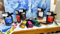 Sennelier Abstract Acrylic Metallics Set 5 X 120ml -Pencils Artists 2000130 a 2 1