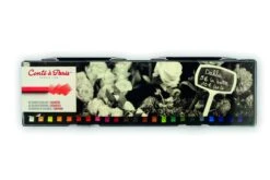 Conte A Paris Artists Colour Crayons 24 Assorted Colours