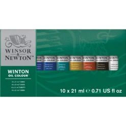 Winsor & Newton Winton Oil Paint Set 10 X 21ml