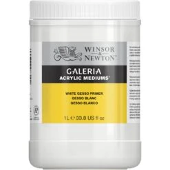Winsor & Newton Galeria White Gesso Primer 1 Litre