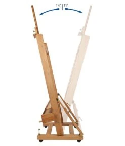 Mabef Heavyweight Studio Easel M/04 7 Mabef Heavyweight Studio Easel M/04 -Pencils Artists 2000435 b