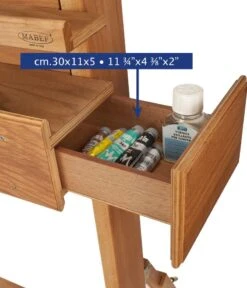 Mabef Heavyweight Studio Easel M/04 9 Mabef Heavyweight Studio Easel M/04 -Pencils Artists 2000435 c