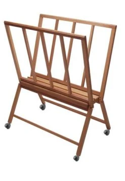 Mabef M/40 Extra Large Wooden Print Rack With Wheels
