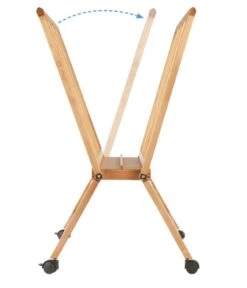 Mabef M/40 Extra Large Wooden Print Rack With Wheels -Pencils Artists 2000441 c