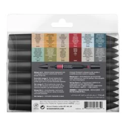 Winsor & Newton Promarker 12+1 Manga Set #2 -Pencils Artists 2000562 04 box b