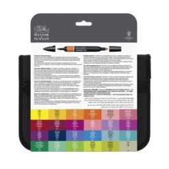 Winsor & Newton Promarker Student Designer Wallet 24 Set -Pencils Artists 2000603 b