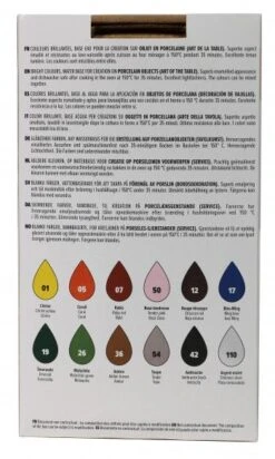 Pebeo Porcelaine 150 Exploration Set #2 12 X 20 Ml -Pencils Artists 2000612 exp2 b