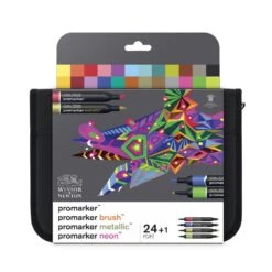 Winsor & Newton Mixed Marker 24 Set