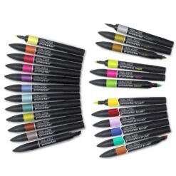 Winsor & Newton Mixed Marker 24 Set -Pencils Artists 2000625 e