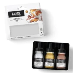Liquitex Professional Acrylic Ink Iridescents Set Of 3 -Pencils Artists 2000646 01 b