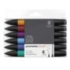 Winsor & Newton Promarker Brush 6 Rich Tones Set