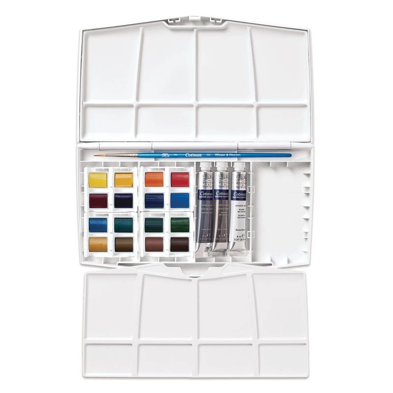 Winsor & Newton Cotman Watercolour Mixed Travel Set 3 Winsor & Newton Cotman Watercolour Mixed Travel Set - Image 3