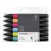 Winsor & Newton Promarker Brush 6 Mid Tones Set