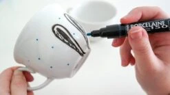 Pebeo Porcelaine 150 Markers 6 X 0.7mm Nibs (Pop Set) -Pencils Artists 2000759 02 a