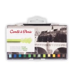 Conte A Paris Artists Colour Crayons 12 Landscape Colours