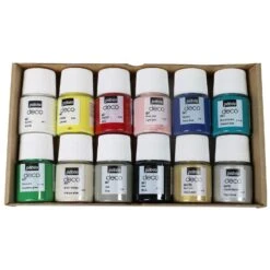 Pebeo Deco Exploration Set 12 X 20ml -Pencils Artists 2001017 001 exp b