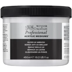 Winsor & Newton Professional Acrylic Gloss UV Varnish 450ml