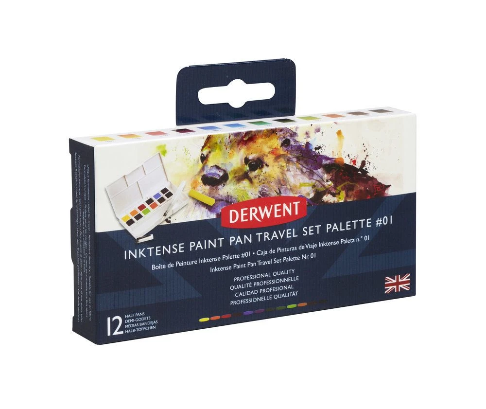 Derwent Inktense Paint Pan Set #1 1 Derwent Inktense Paint Pan Set #1