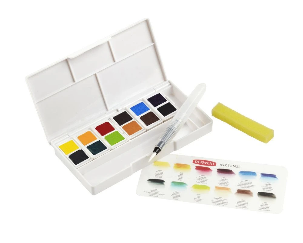 Derwent Inktense Paint Pan Set #1 2 Derwent Inktense Paint Pan Set #1 - Image 2