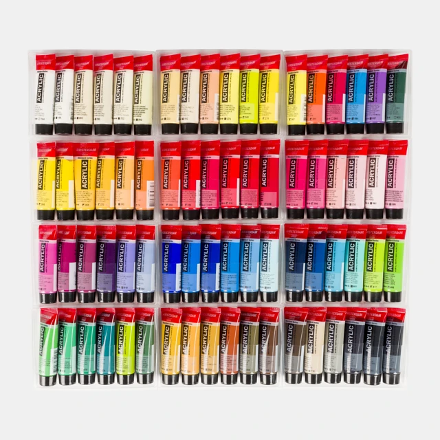 Amsterdam Standard Series Acrylic 72 X 20ml Set 3 Amsterdam Standard Series Acrylic 72 X 20ml Set - Image 3