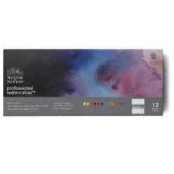 Winsor & Newton Professional Watercolour 12pc Tube Travel Tin
