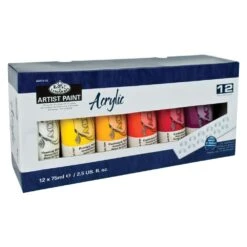 Royal & Langnickel Acrylic Paint Set 12 X 75ml