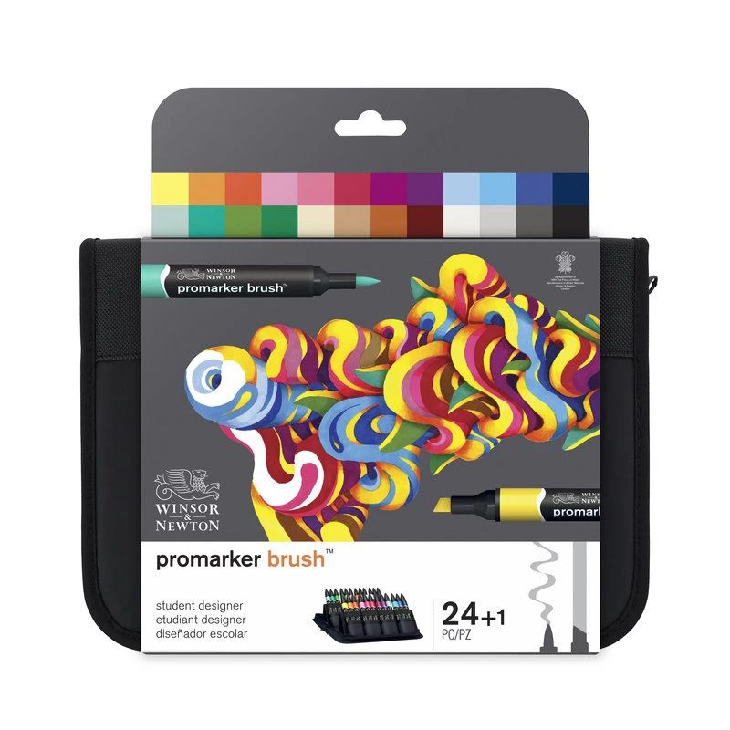 Winsor & Newton Promarker Brush Student Designer Wallet 24 1 Winsor & Newton Promarker Brush Student Designer Wallet 24