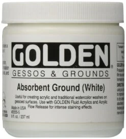 Golden Absorbent Ground Primer For Watercolour 237 Ml