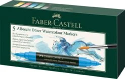Faber-Castell Albrecht Durer Watercolour Markers Set Of 5