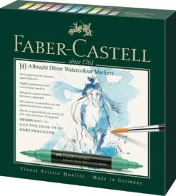 Faber-Castell Albrecht Durer Watercolour Markers Set Of 10