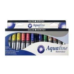Daler-Rowney Daler Rowney Aquafine Watercolour Introduction Set 12 X 8ml