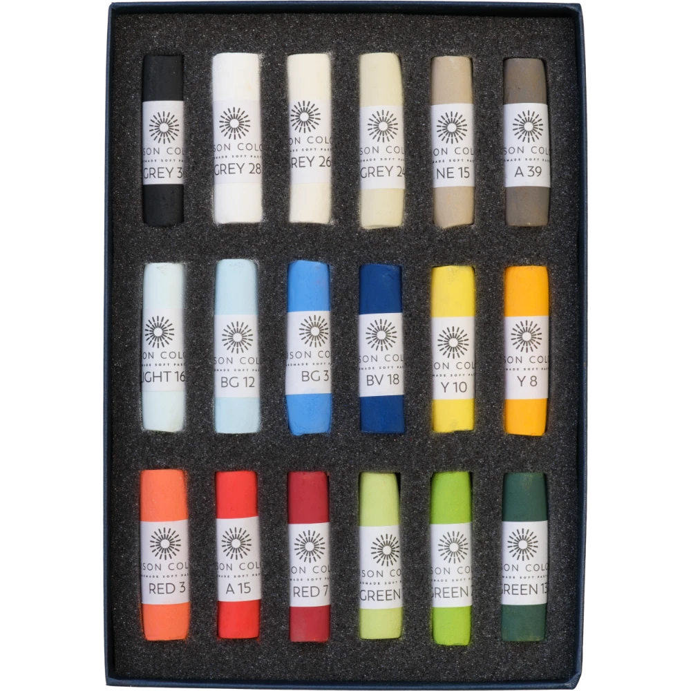Unison Soft Pastels - The Lucy Pittaway 18 Set 1 Unison Soft Pastels - The Lucy Pittaway 18 Set