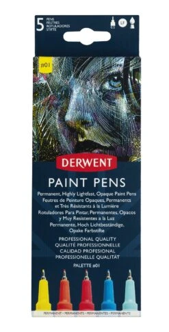 Derwent Paint Pens Colour Palette Set #1